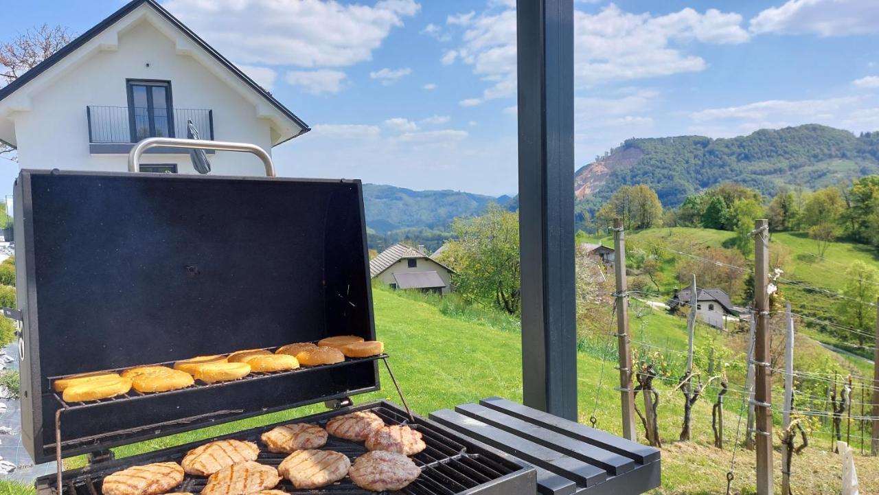 Tanja S Holiday Home In Nature With Sauna And Hot Tub Gorica pri Slivnici Exteriér fotografie